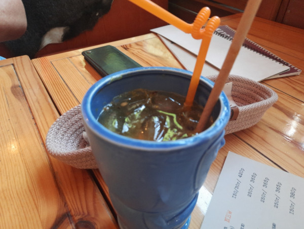 Лимонад оранжевый, свежая маракуйя